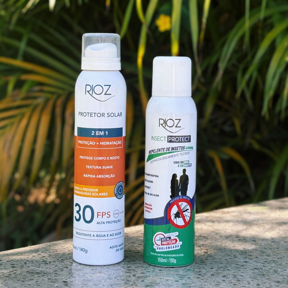 KIT Protetor solar FPS 30 + Repelente